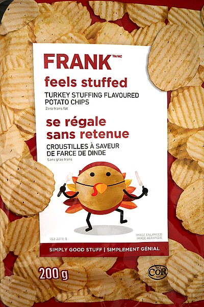 Picture of Frank Feels Stuffed Turkey Stuffing