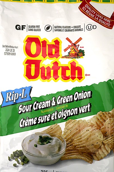 Picture of Old Dutch Rip-L Sour Cream & Green Onion
