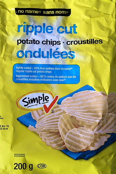 Picture of No Name Ripple Cut Lightly Salted